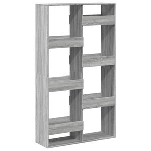 vidaXL Divisorio Grigio Sonoma 100x33x175 cm in Truciolato