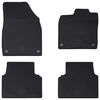 vidaXL Tappetino per Auto 4 pcs Nero adatto per VW ID.3 2019- Gomma