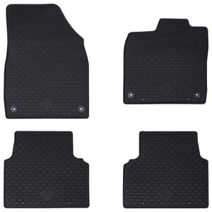 vidaXL Tappetino per Auto 4 pcs Nero adatto per VW ID.3 2019- Gomma