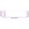 vidaXL Tenda Laterale Retrattile per Patio 600x160 cm Nera