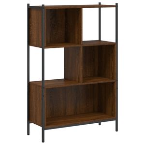 vidaXL Libreria Rovere Marrone 72x28x109 cm in Legno Multistrato