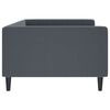 vidaXL Letto da Giorno Grigio Scuro 100x200 cm in Velluto