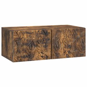 vidaXL Mobile Porta TV da Muro 59,5 x 41 x 30 cm Rovere Fumo