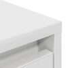 vidaXL Credenza Bianca 29,5x34x119,5 cm in Legno Multistrato