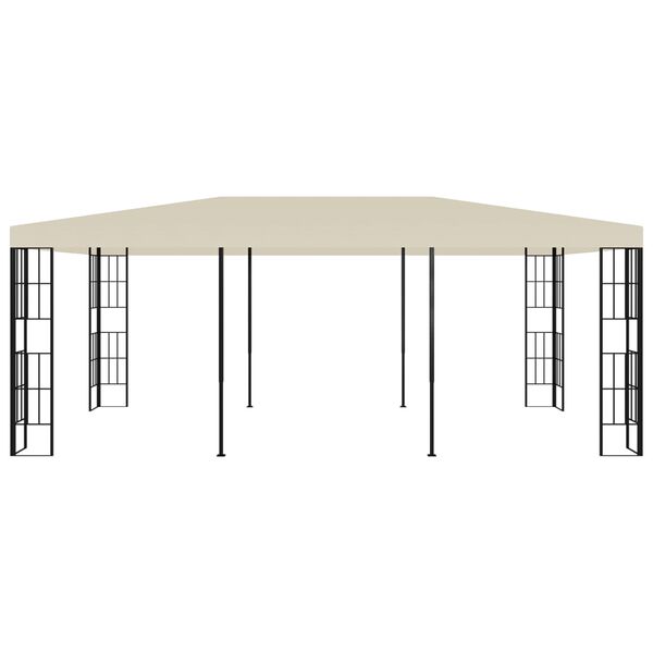 vidaXL Gazebo 3x3 m Crema