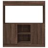 vidaXL Credenza Rovere Marrone 92x33x100 cm in Legno Multistrato