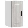 vidaXL Pensile da Cucina Porto Grigio Sonoma in Legno Multistrato