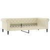 vidaXL Letto da Giorno Crema 80x200 cm in Similpelle