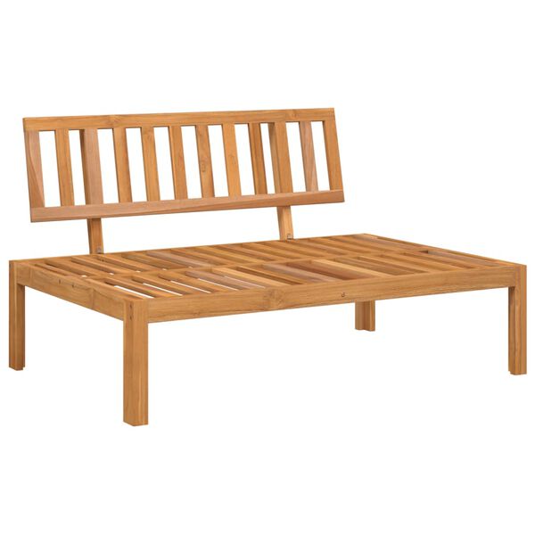vidaXL Set Divano Pallet da Giardino 3 pz in Legno Massello di Acacia