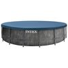 Intex Set Piscina Greywood Prism Frame Premium 457x122 cm