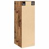 vidaXL Mobile TV Legno Antico 30,5x30x90 cm in Legno Multistrato