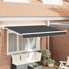 vidaXL Tenda Retrattile Antracite 300 x 200 cm Poliestere e Metallo