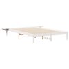 vidaXL Letto con Tavolini Laterali Bianco 160 x 210 cm Pino massello