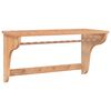 vidaXL Portasciugamani 60x30x35 cm in Legno Massello di Noce