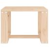 vidaXL Tavolino da Giardino 40x38x28,5 cm in Legno Massello di Pino