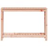 vidaXL Tavolo Invaso con Ripiano 108x35x75 cm Legno Massello Douglas