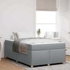vidaXL Struttura del letto Grigio chiaro 120 x 200 cm Tessuto