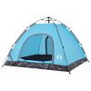 vidaXL Tenda da Campeggio 3 Persone Blu a Rilascio Rapido
