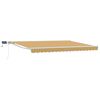 vidaXL Cornice per Tenda Manuale con LED 4 &times; 3,5 m