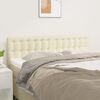 vidaXL Testiere 2 pz Crema 72x5x78/88 cm in Similpelle