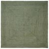 vidaXL Tappeto da Area Verde Oliva 200 x 200 cm Juta