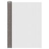 vidaXL Rete per schermatura 120 x 500 cm 3 Mesh Argento