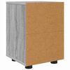 vidaXL Comodino Grigio Sonoma 30,5 x 30 x 43 cm Legno multistrato