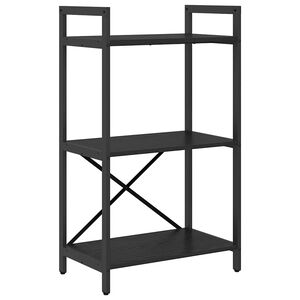 vidaXL Libreria 3 livelli 56 x 34 x 96 cm Legno ingegnerizzato