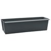 vidaXL Fioriere per Euro pallet 24 pz Grigio 36 x 13,5 x 9,5 cm
