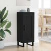 vidaXL Credenza Rovere Nero 34,5 x 34 x 90 cm