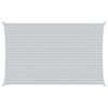 vidaXL Vela da ombra solare Grigio chiaro e bianco 8 x 5 m