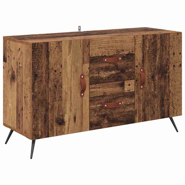vidaXL Credenza Legno vecchio 100 x 36 x 60 cm Legno multistrato