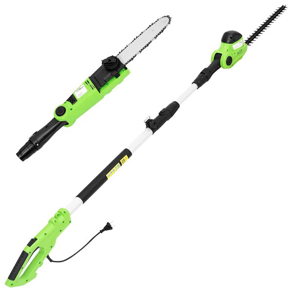 vidaXL Motosega/Tagliasiepi Telescopico 2 in 1 25/41 cm 710/550W