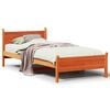 vidaXL Letto senza Materasso Marrone Cera 100x200 cm in Legno di Pino