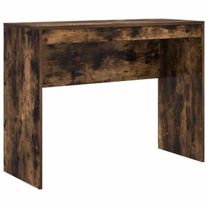 vidaXL Scrivania Rovere fum&eacute; 100 x 40 x 76 cm