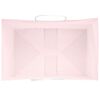 vidaXL Sacchetti di Carta 250 pz con Manici Rosa 32x22x28 cm
