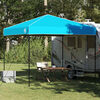 vidaXL Tenda Gazebo Blu 243 x 243 x 251 cm Tessuto