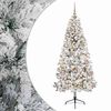 vidaXL Albero di Natale artificiale con palline 210 cm 300 LED