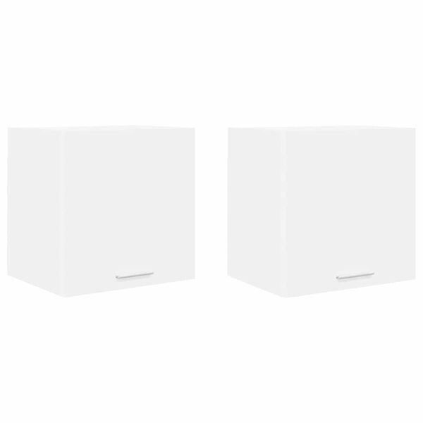 vidaXL Armadio pensile 2 pcs Bianco 40 x 31 x 40 cm Legno multistrato