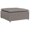 vidaXL Divano Modulare Poggiapiedi Modulo Talpa 100x100x48 cm