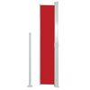 vidaXL Tenda Laterale Retrattile per Patio 170x300 cm Rosso