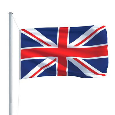 vidaXL Bandiera del Regno Unito 90x150 cm