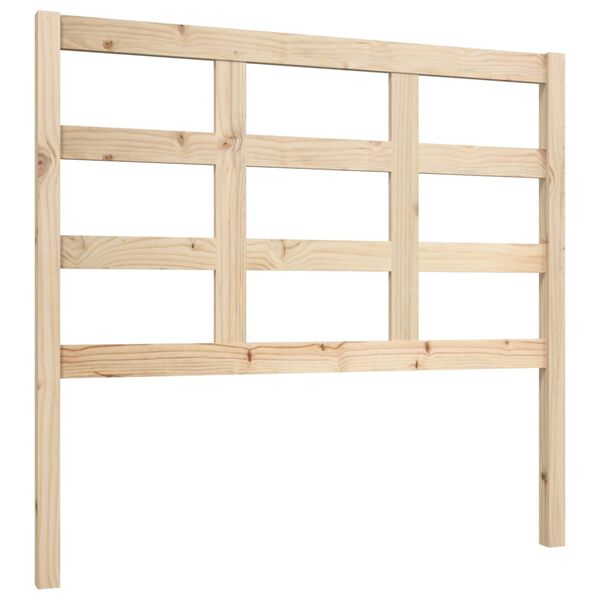 vidaXL Testiera per Letto 105,5x4x100 cm Legno Massello di Pino