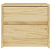 vidaXL Comodino 40x30,5x35,5 cm in Legno Massello di Pino