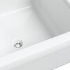 vidaXL Lavabo a Parete Bianco 40x40x24 cm in Resina