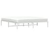 vidaXL Giroletto Metallo Bianco 183x213 cm