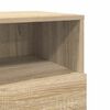 vidaXL Comodini 2 pz con 2 Cassetti Rovere Sonoma 36x36x68 cm
