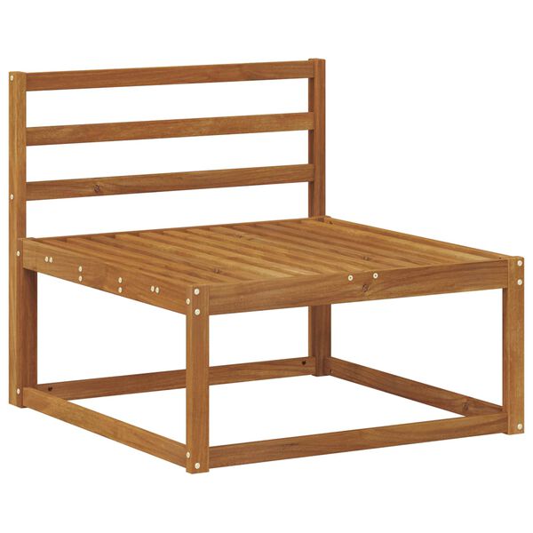 vidaXL Set di divani da esterno 11 pcs Naturale