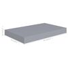 vidaXL Scaffale a Parete Grigio 40x23x3,8 cm in MDF