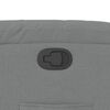 vidaXL Poltrona Reclinabile in Tessuto Grigio Chiaro